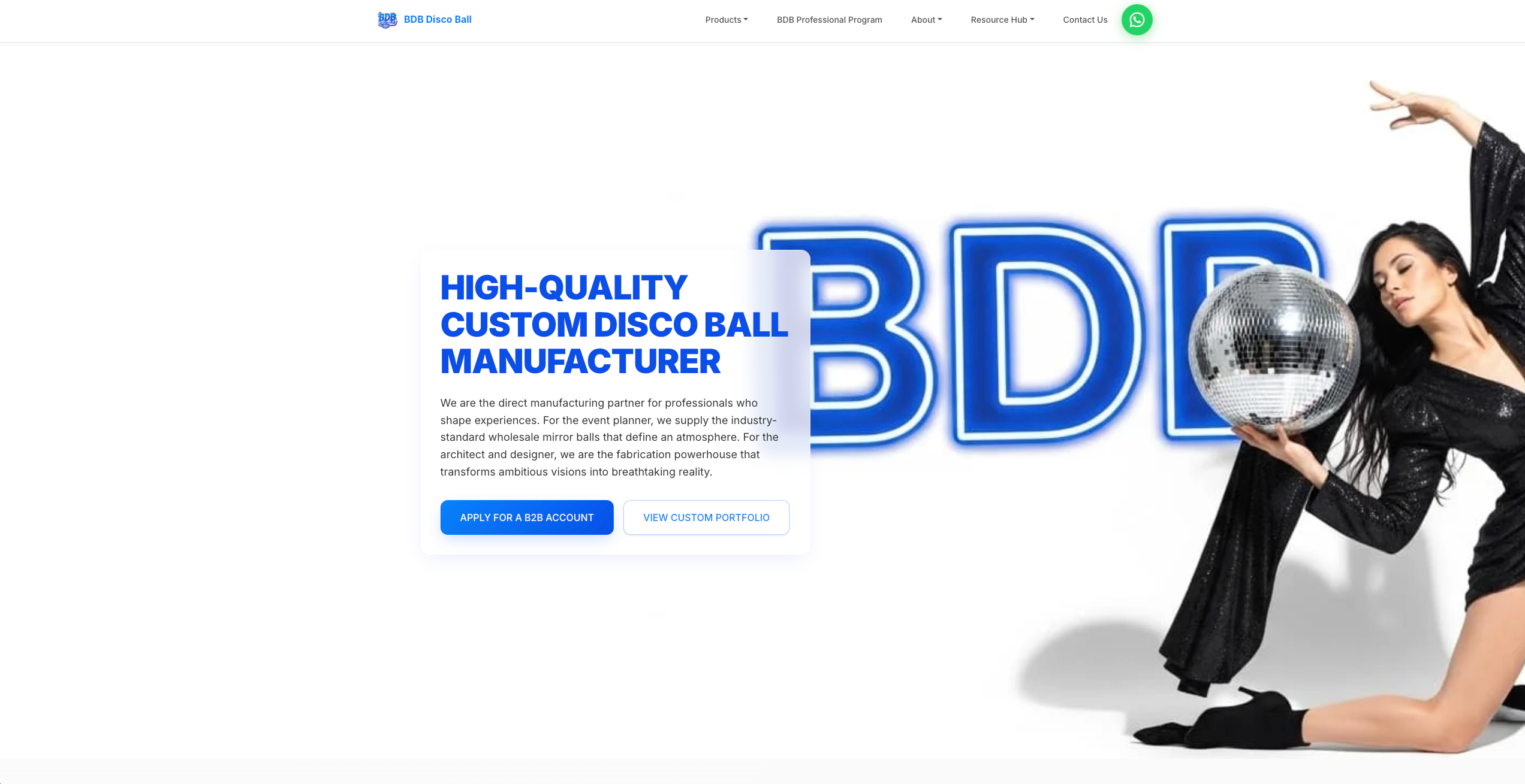 buydiscoball.com - Project Preview